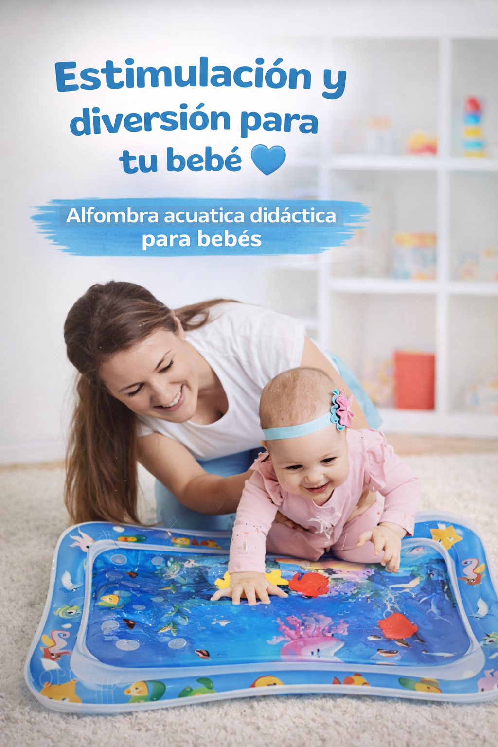 Piscina Sensorial Inflable Didáctica 50x66 cm