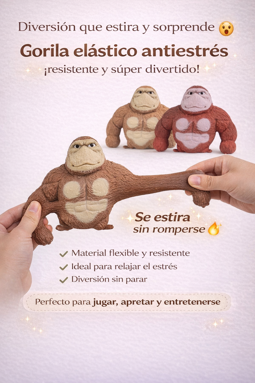 Promo Gorila + 12 Masas Mágicas + 4 Jirafas Antiestrés
